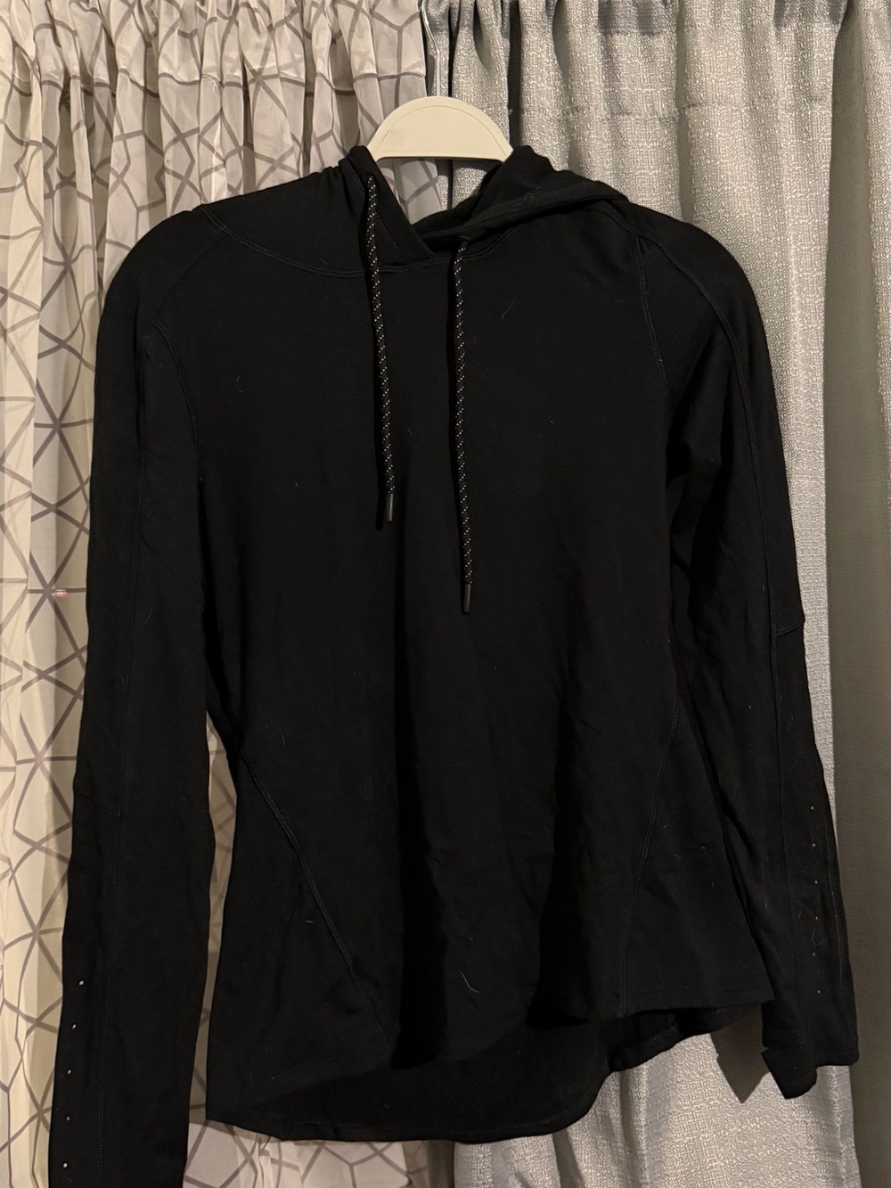Spyder Black Hooded Sweater
